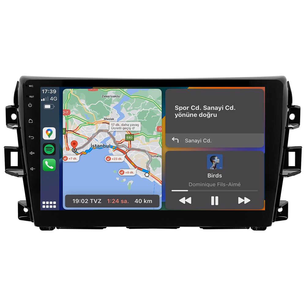 Nissan Navara Android Multimedya Sistemi (2016-2020) CRV-4370XR