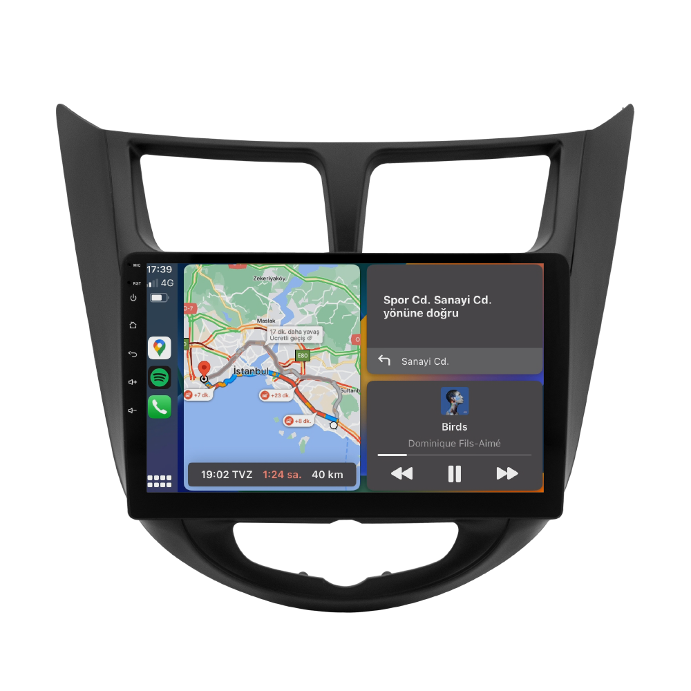 Hyundai Accent Blue Android Multimedya Sistemi (2011-2017)