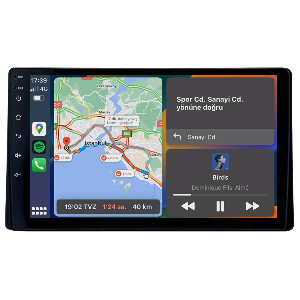 Toyota Corolla Android Multimedya Sistemi (2016-2019) CRV-4544X