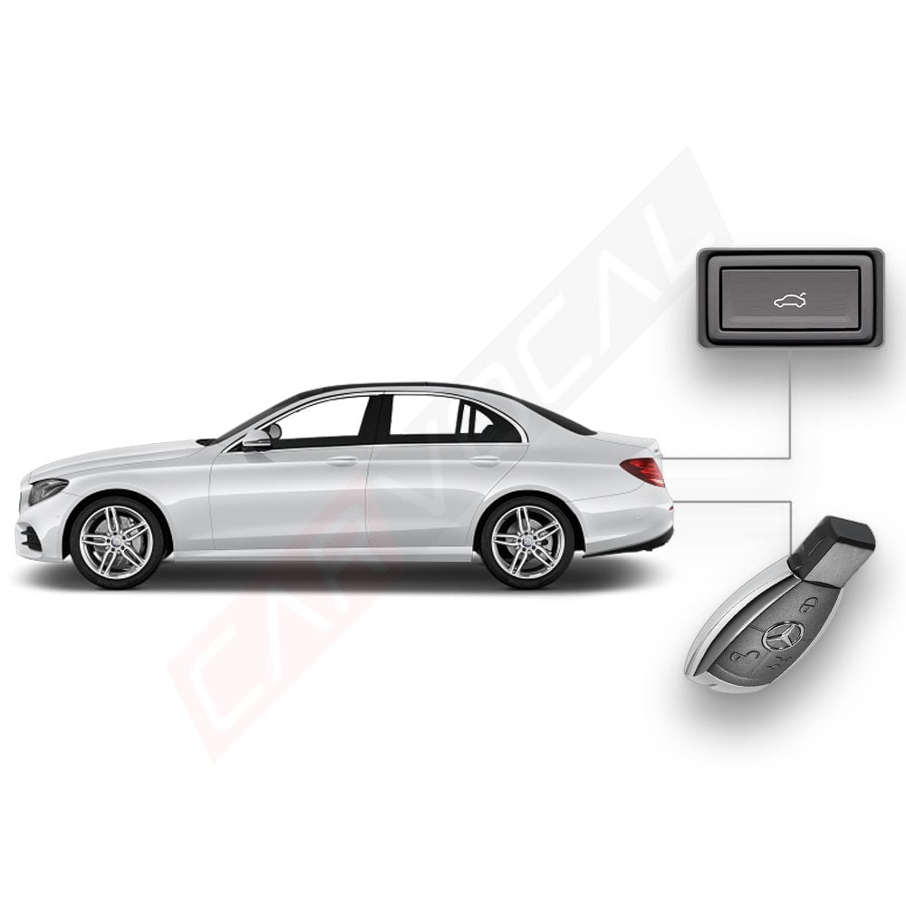 Mercedes E Serisi Elektrikli Bagaj Sistemi