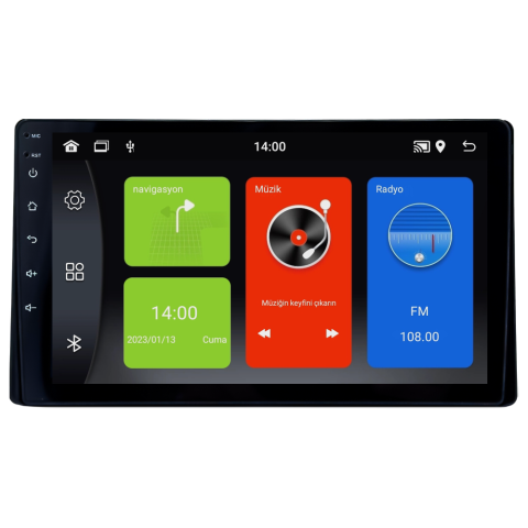Toyota Corolla Android Multimedya Sistemi (2016-2019) CRV-4544XDA