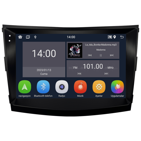 SsangYong Tivoli Android Multimedya Sistemi (2015-2021) CRV-4876XD