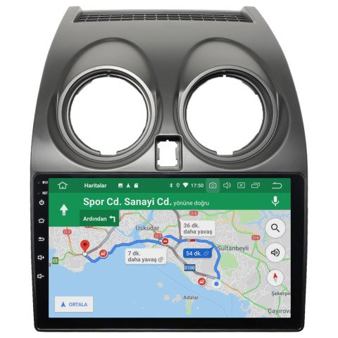 Nissan Qashqai Android Multimedya Sistemi (2007-2013)