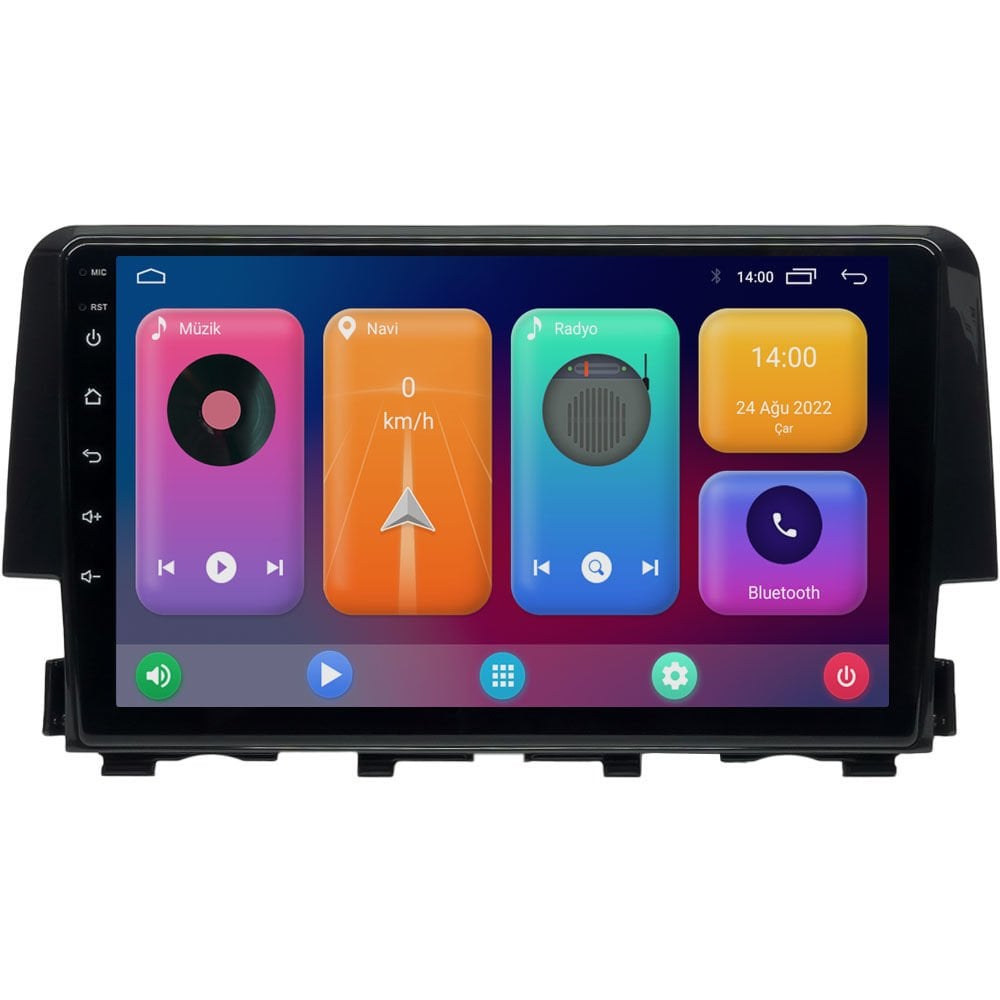 Honda Civic FC5 Android Multimedya Sistemi (2016-2021)