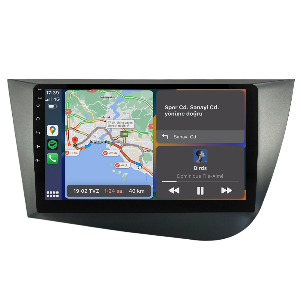 Seat Leon Android Multimedya Sistemi (2005-2012) CRV-4580LX