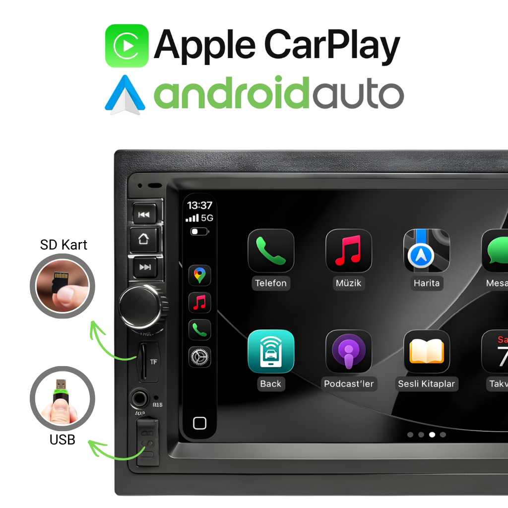 Nissan Navara Android Multimedya Sistemi (2006-2014) CRV-4001XD
