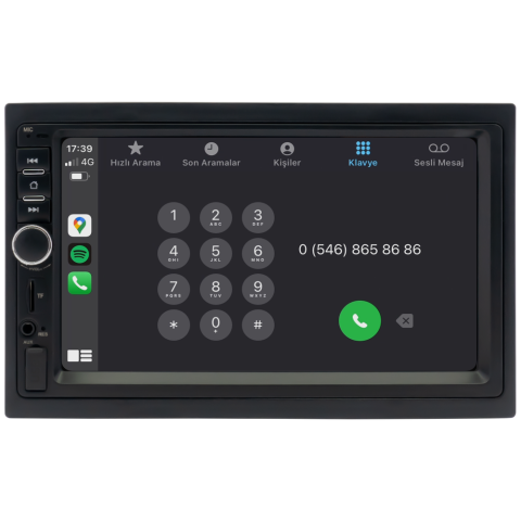 Nissan Navara Android Multimedya Sistemi (2006-2014) CRV-4001XD
