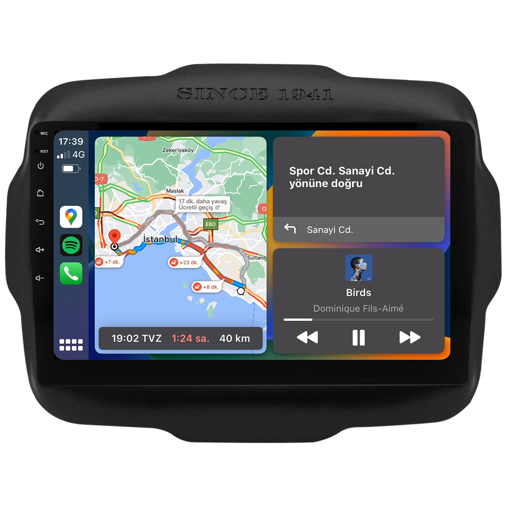 Jeep Renegade Android Multimedya Sistemi (2014-2023)