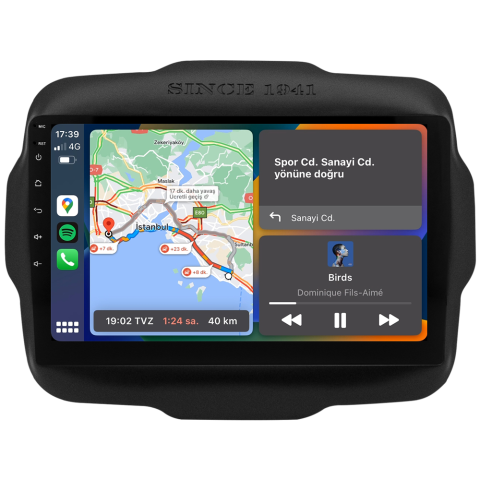 Jeep Renegade Android Multimedya Sistemi (2014-2023)