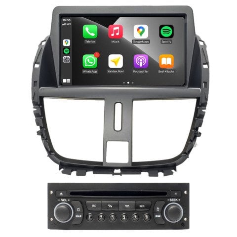 Peugeot 207 Android Multimedya Sistemi (2006-2012)