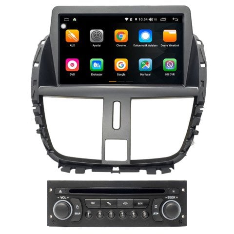 Peugeot 207 Android Multimedya Sistemi (2006-2012)