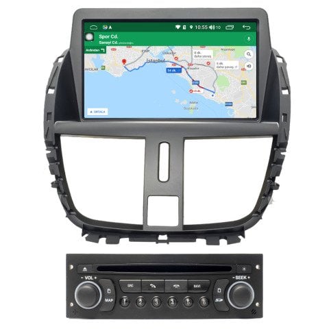 Peugeot 207 Android Multimedya Sistemi (2006-2012)