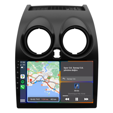 Nissan Qashqai Android Multimedya Sistemi (2007-2013)