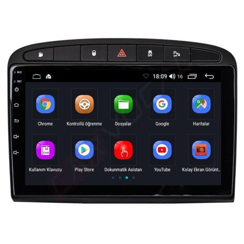 Peugeot 308 Android Multimedya Sistemi (2008-2013)