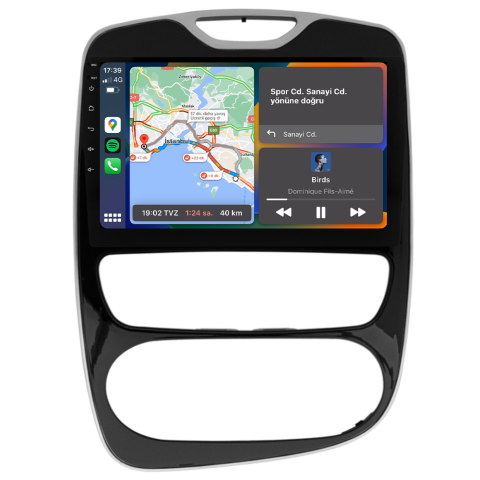 Renault Clio 4 Android Multimedya Sistemi (2017-2020) CRV-4452X