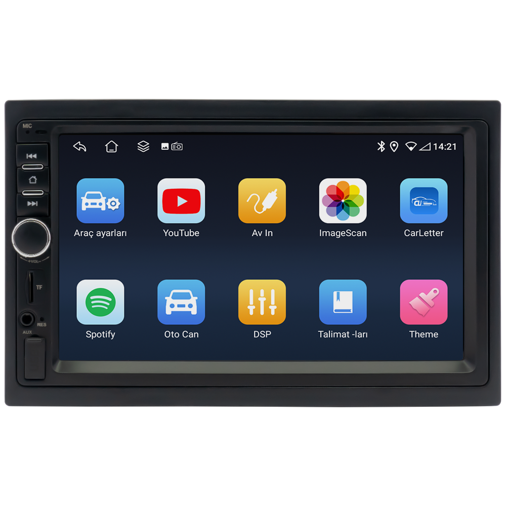 Universal Double Din Android Multimedya Sistemi CRV-4001XD