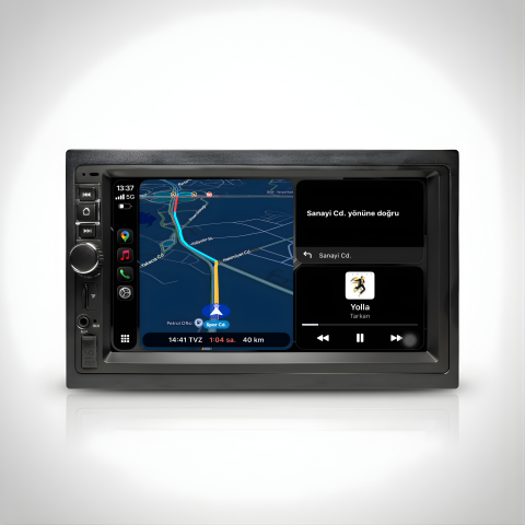 Universal Double Din Android Multimedya Sistemi CRV-4001XD