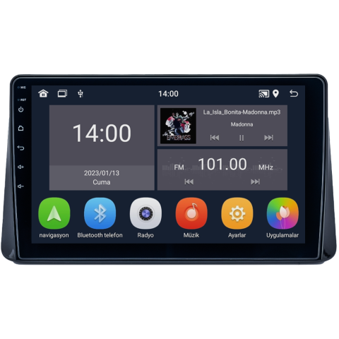 Ford Focus Android Multimedya Sistemi (2019-2024) CRV-4125XD