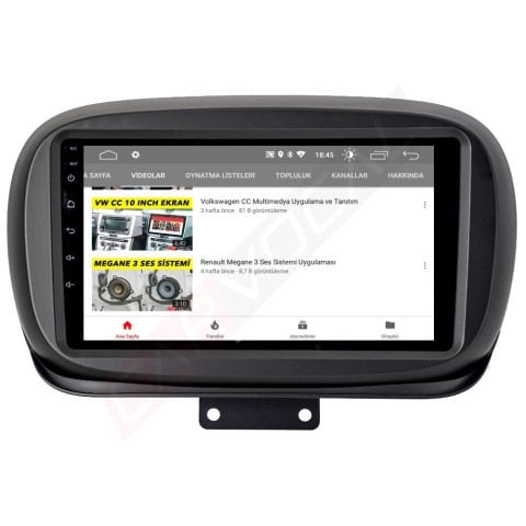Fiat 500X Android Multimedya Sistemi (2014-2020)
