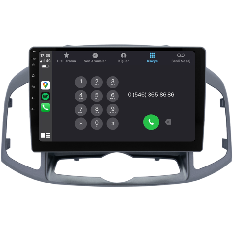 Chevrolet Captiva Android Multimedya Sistemi (2012-2015)