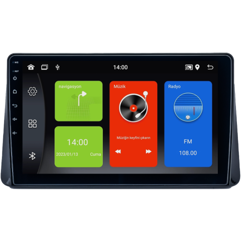 Ford Focus Android Multimedya Sistemi (2019-2024) CRV-4125XDA