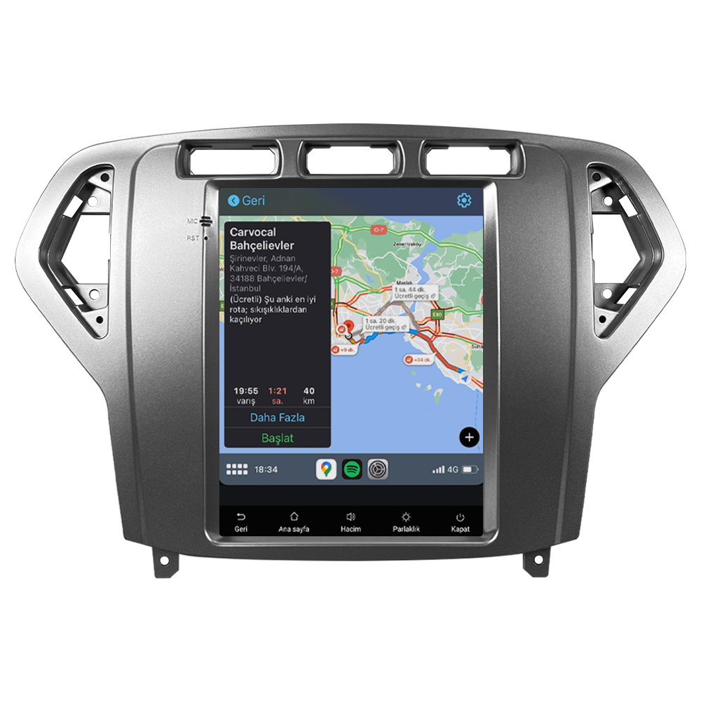 Ford Mondeo Android Multimedya Sistemi (2007-2010) CRV-4877XT