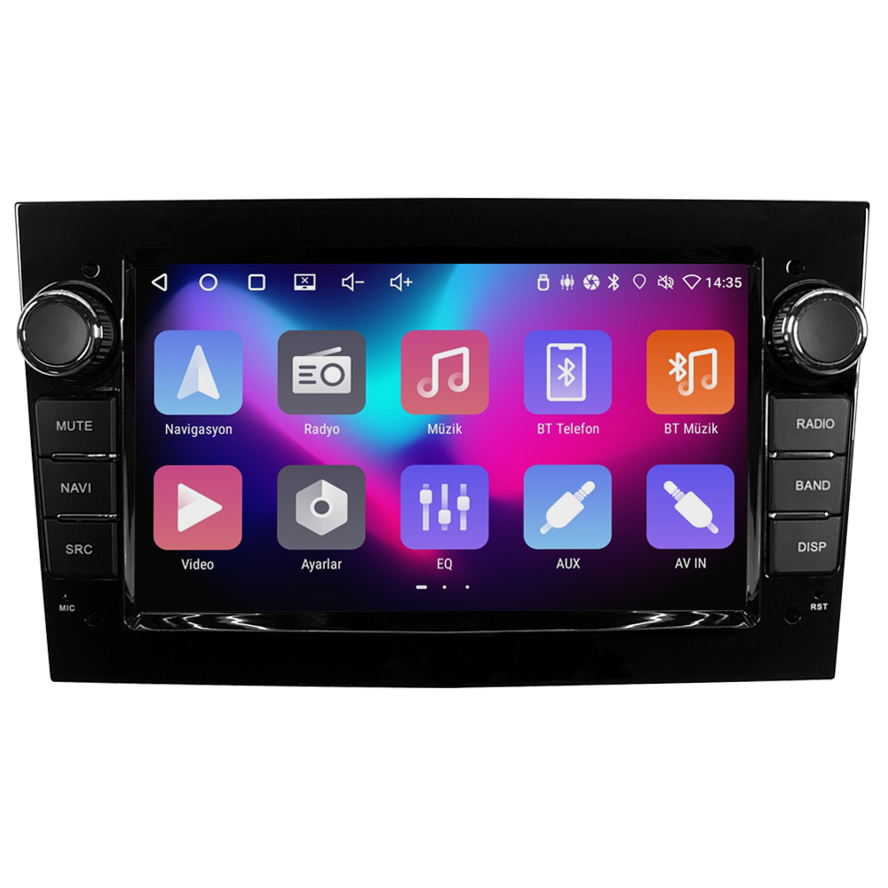 Opel Astra Android Multimedya Sistemi (2005-2014) CRV-4922RD