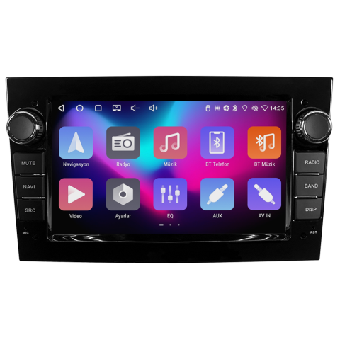 Opel Astra Android Multimedya Sistemi (2005-2014) CRV-4922RD