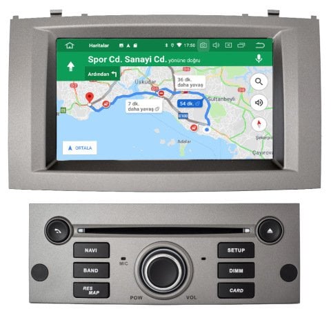 Peugeot 407 Android Multimedya Sistemi (2004-2011)