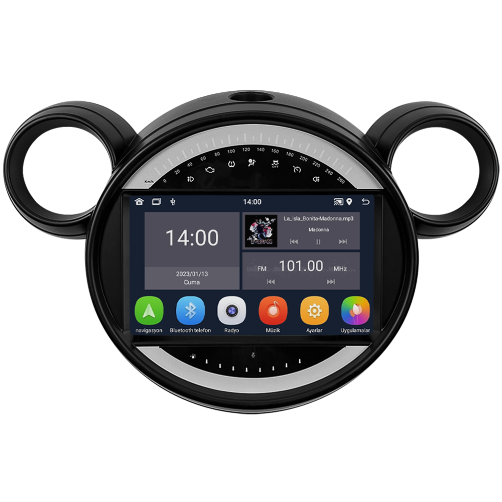 Mini Cooper Android Multimedya Sistemi (2007-2011) CRV-4779XD