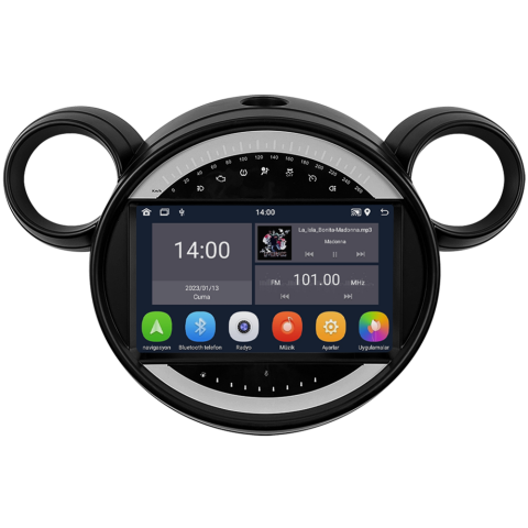 Mini Cooper Android Multimedya Sistemi (2007-2011) CRV-4779XD