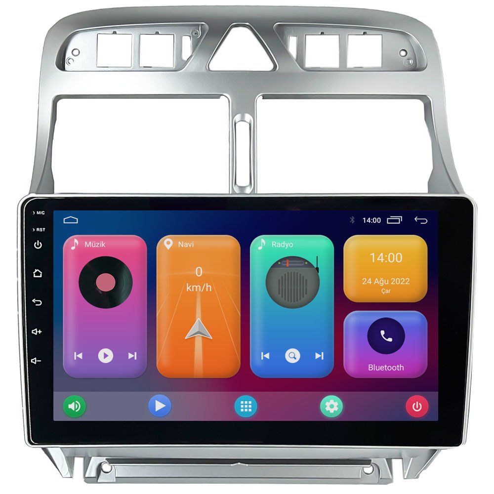 Peugeot 307 Android Multimedya Sistemi (2001-2008)