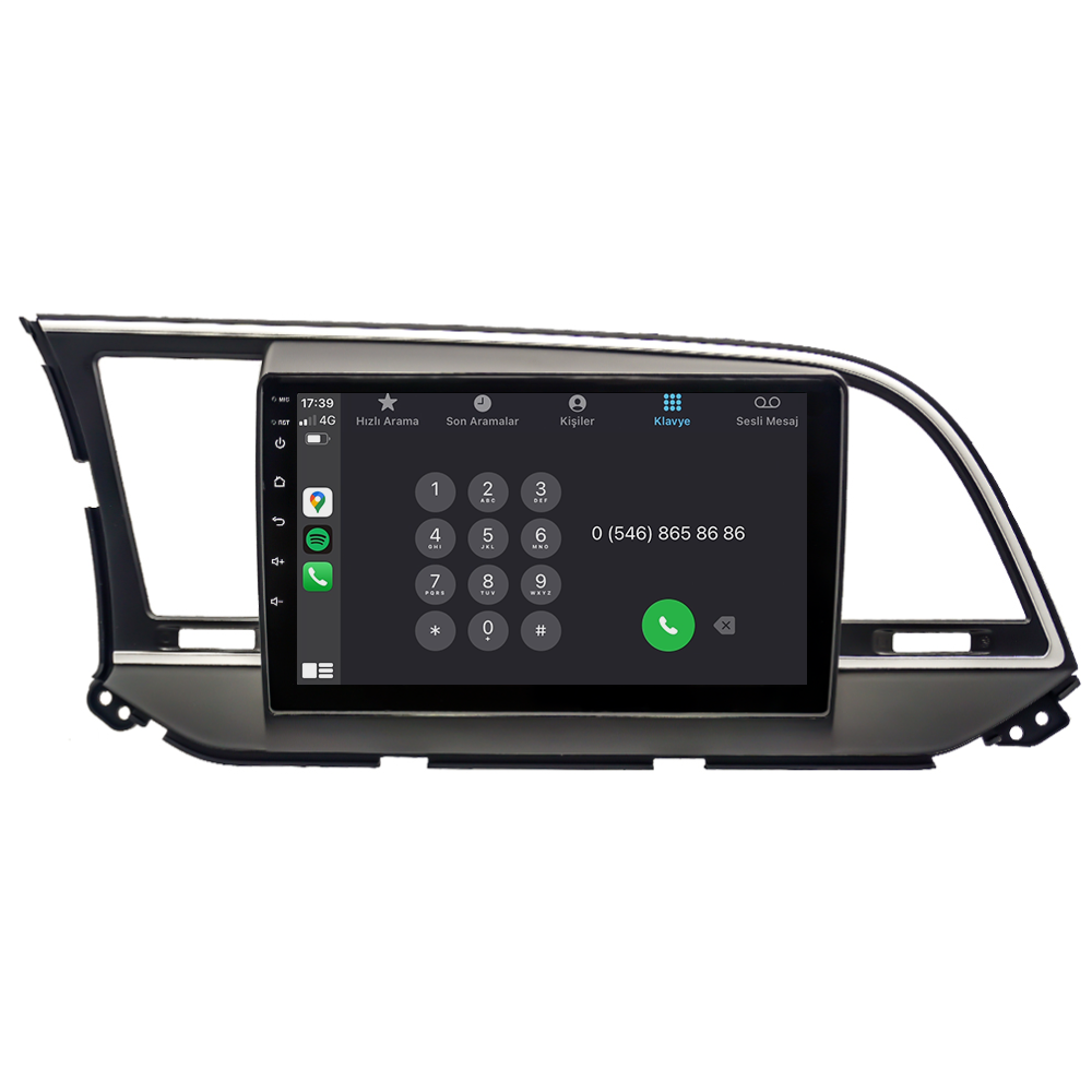 Hyundai Elantra Android Multimedya Sistemi (2016-2018) CRV-4261XD