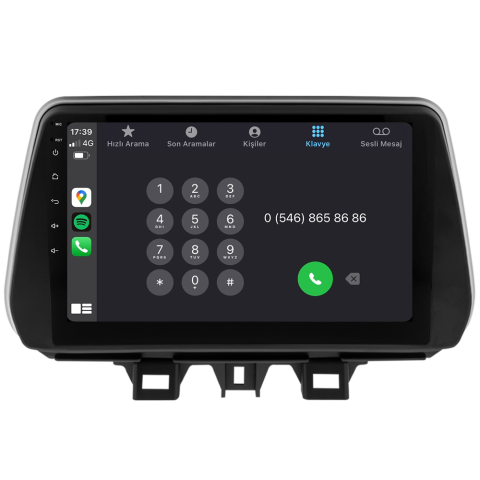 Hyundai Tucson Android Multimedya Sistemi (2018-2020)