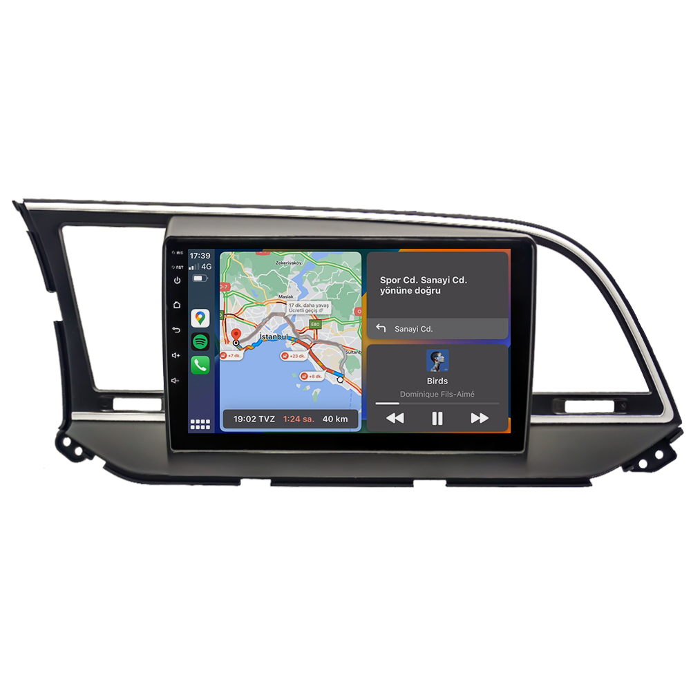 Hyundai Elantra Android Multimedya Sistemi (2016-2018) CRV-4261XD