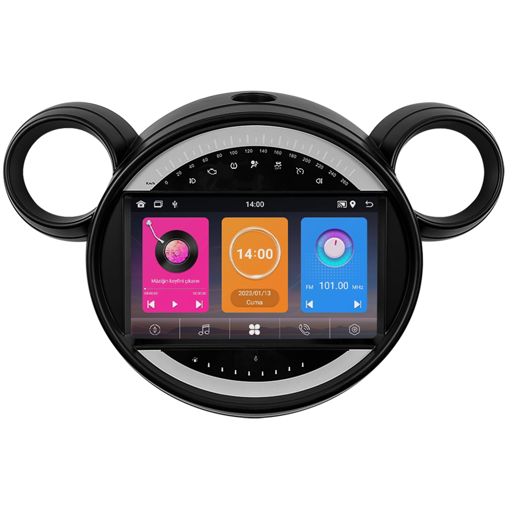 Mini Cooper Android Multimedya Sistemi (2007-2011) CRV-4779XAA