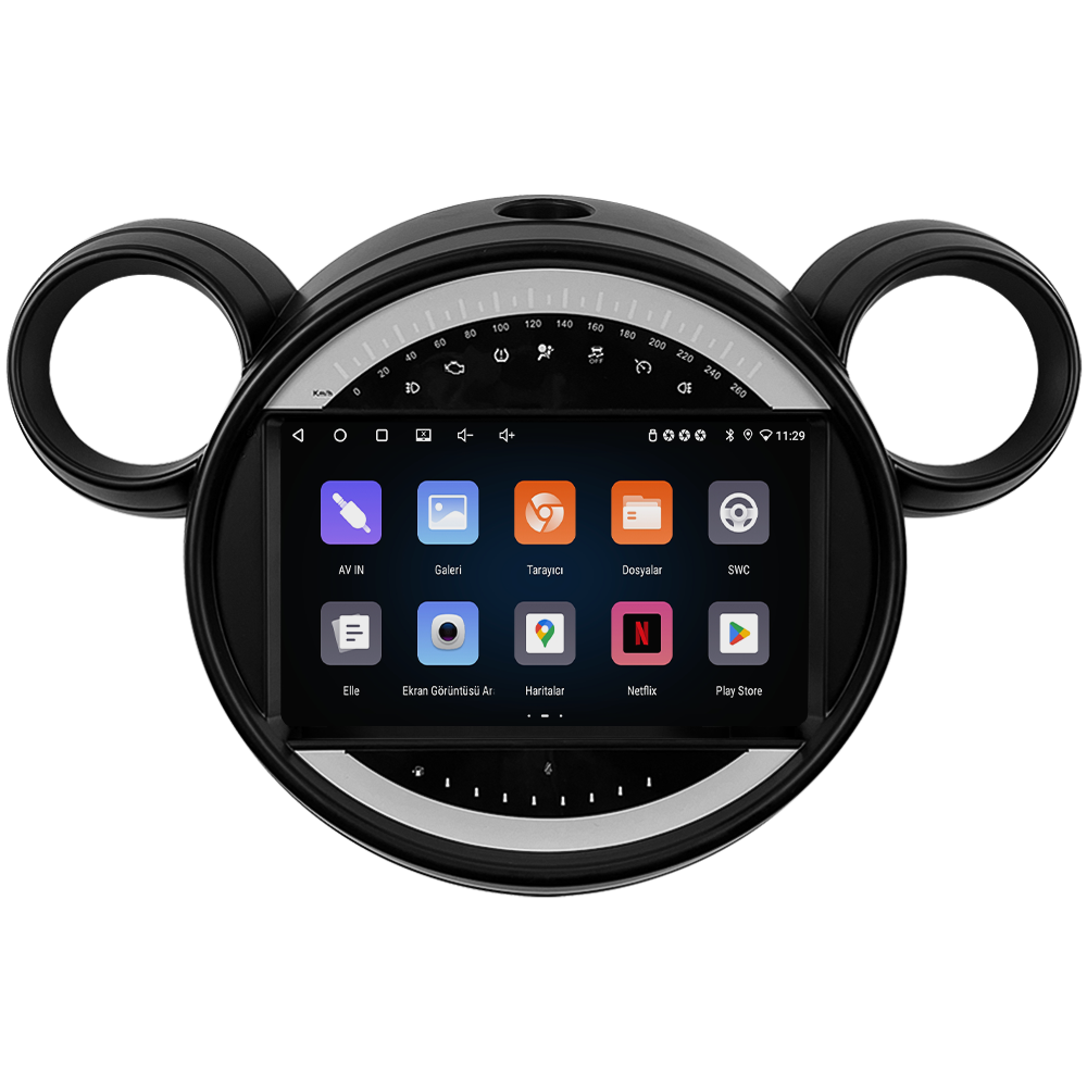 Mini Cooper Android Multimedya Sistemi (2007-2011) CRV-4779XR