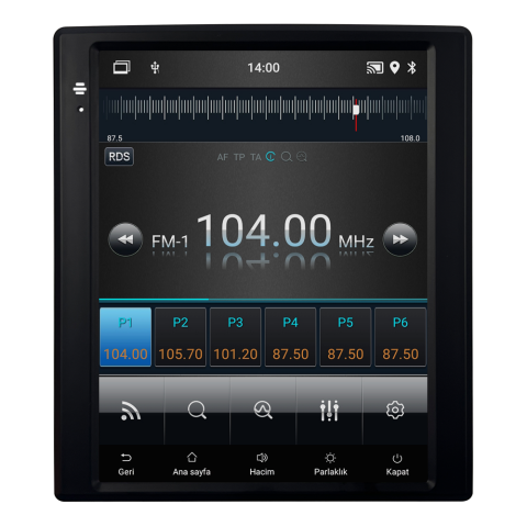 Fiat Doblo Android Multimedya Sistemi (2015-2022) CRV-4879XDT