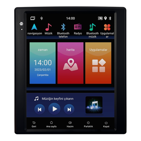 Fiat Doblo Android Multimedya Sistemi () CRV-4789XDT