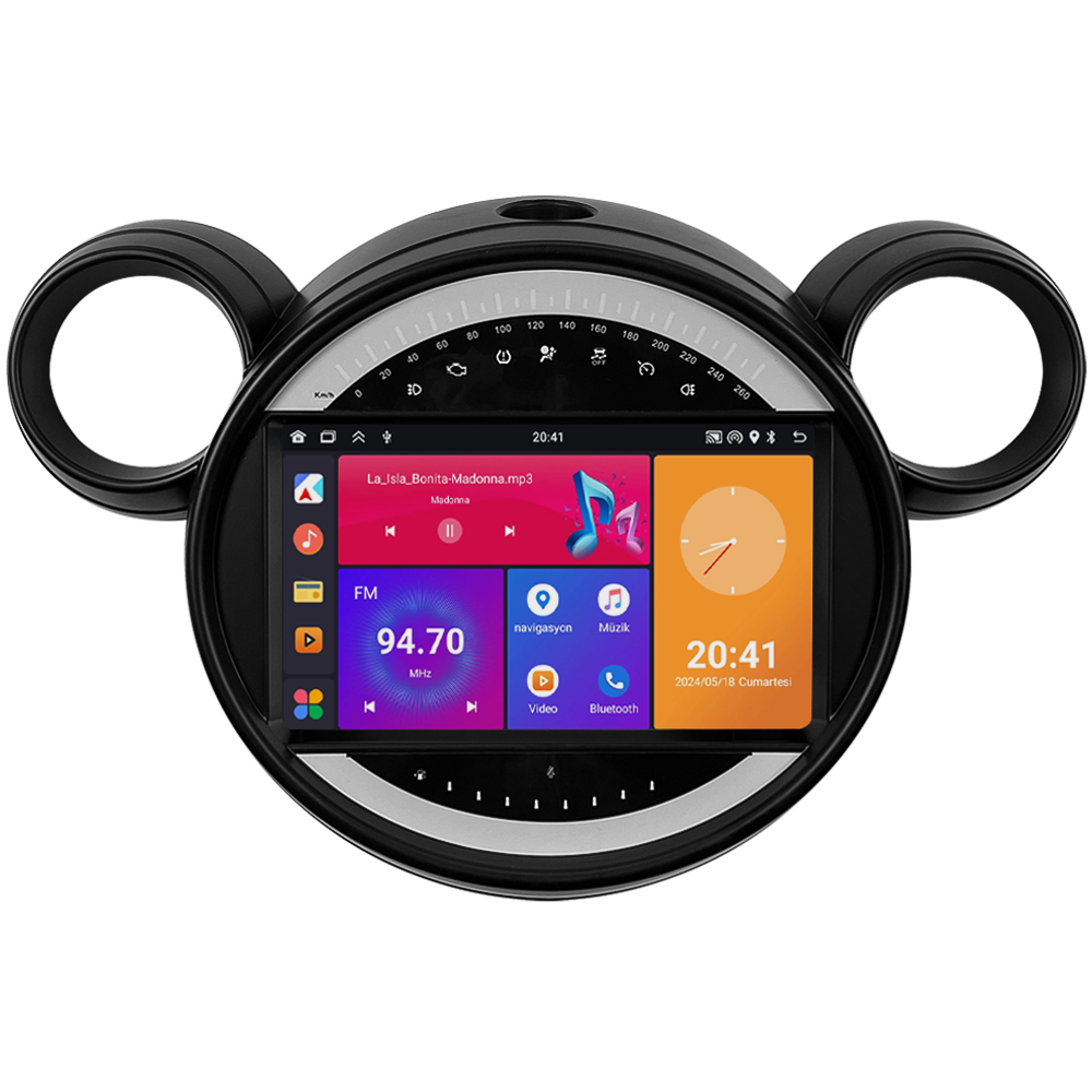 Mini Cooper Android Multimedya Sistemi (2007-2011) CRV4779XP