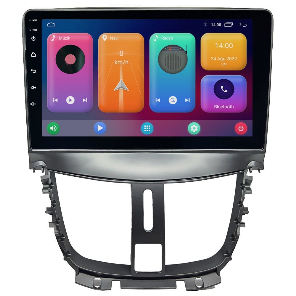 Peugeot 207 Android Multimedya Sistemi (2006-2012)