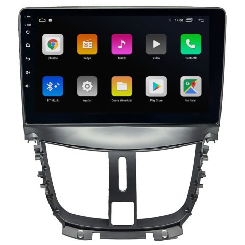 Peugeot 207 Android Multimedya Sistemi (2006-2012)