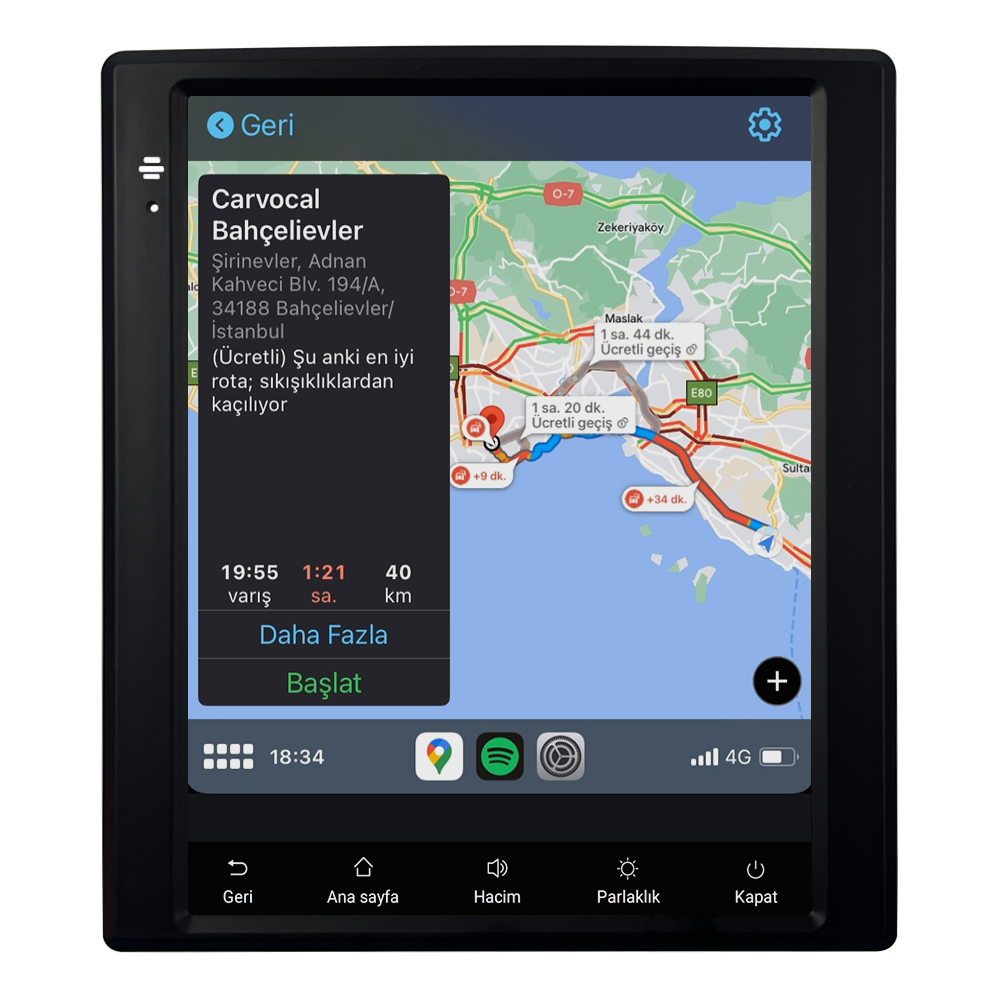 Fiat Doblo Android Multimedya Sistemi (2015-2023) CRV-4879XAT