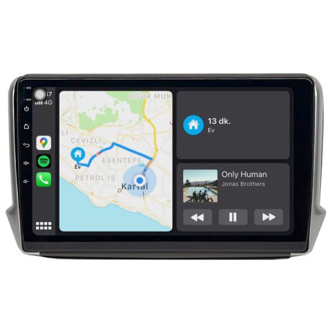 Peugeot 208 Android Multimedya Sistemi (2013-2021)