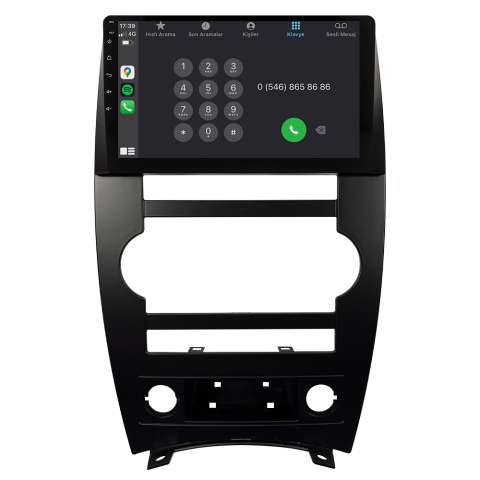 Jeep Comender Android Multimedya Sistemi (2007-2008) CRV-4881X