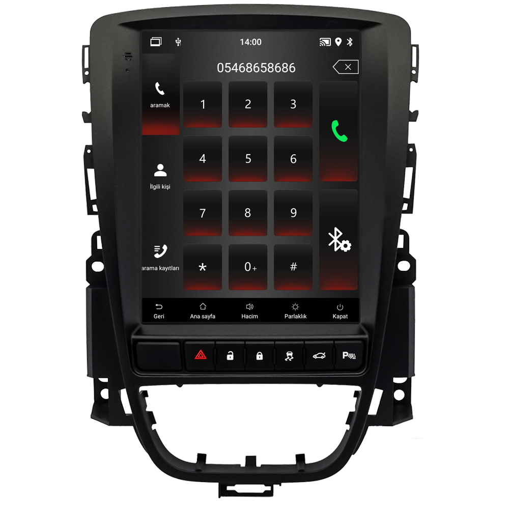 Opel Astra J Android Multimedya Sistemi (2010-2019)