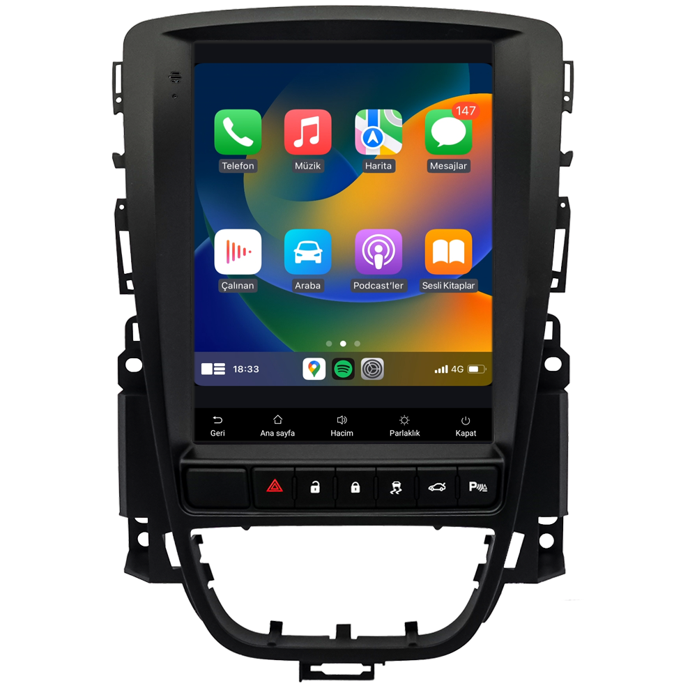 Opel Astra J Android Multimedya Sistemi (2010-2019)