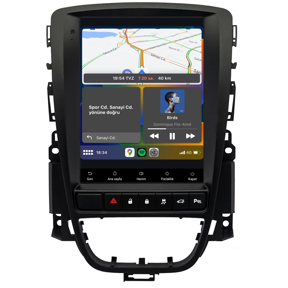 Opel Astra J Android Multimedya Sistemi (2010-2019)