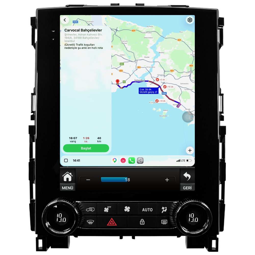 Renault Megane 4 Android Multimedya Sistemi (2016-2024)