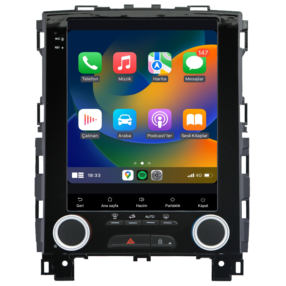 Renault Megane 4 Android Multimedya Sistemi (2016-2024)